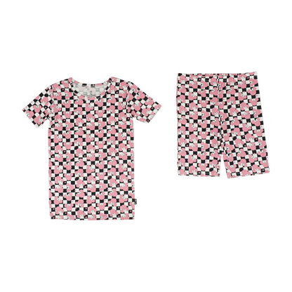 Multi Check Pajama Set