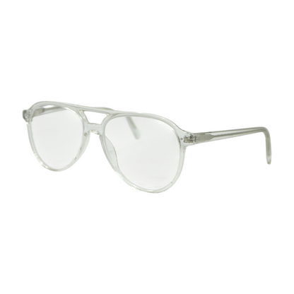 Clear Braden W Aviator Prescription Eyewear