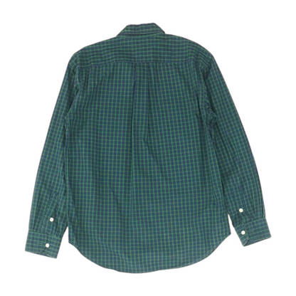 Blue Check Long Sleeve Button Down