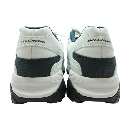 After Burn White Low Top Athletic Shoes