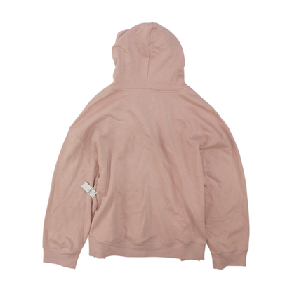 Pink Plus Size Solid Jacket