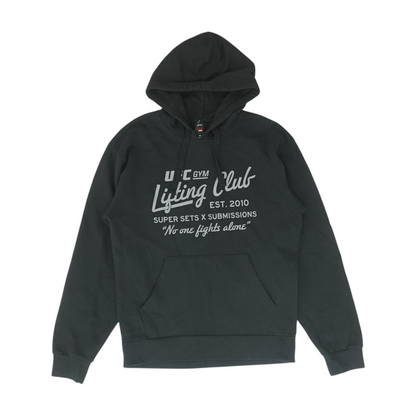 Black Solid Hoodie Pullover