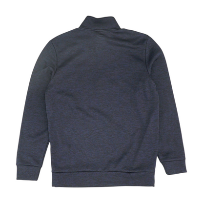 Navy Solid 1/4 Zip Pullover