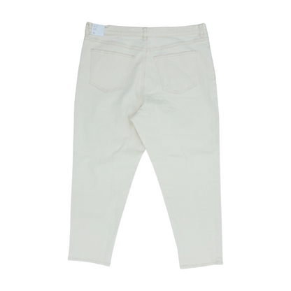 Beige Plus Regular Jeans