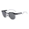 Clear HSTN Round Sunglasses