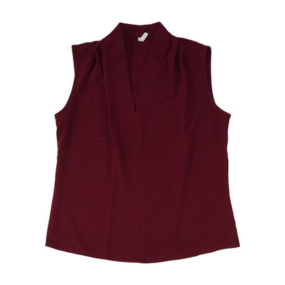 Burgundy Blouse