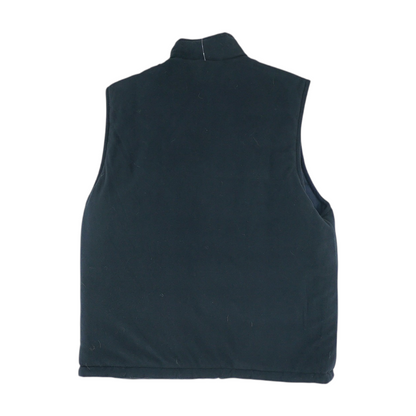 Navy Solid Active Vest