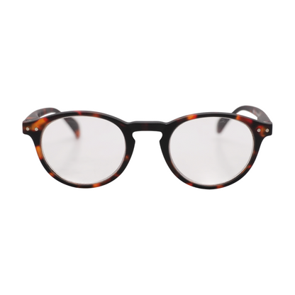 Tortoise LMSAC02 Round Reading Glasses
