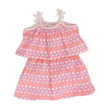 Pink Hearts Dress