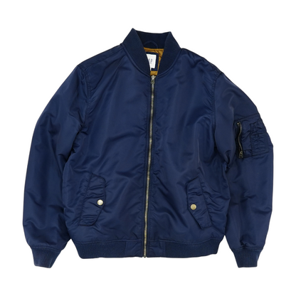 Navy Solid Jacket