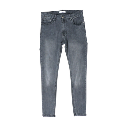 Black Tapered Jeans
