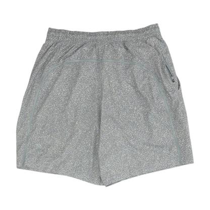 Gray Graphic Active Shorts