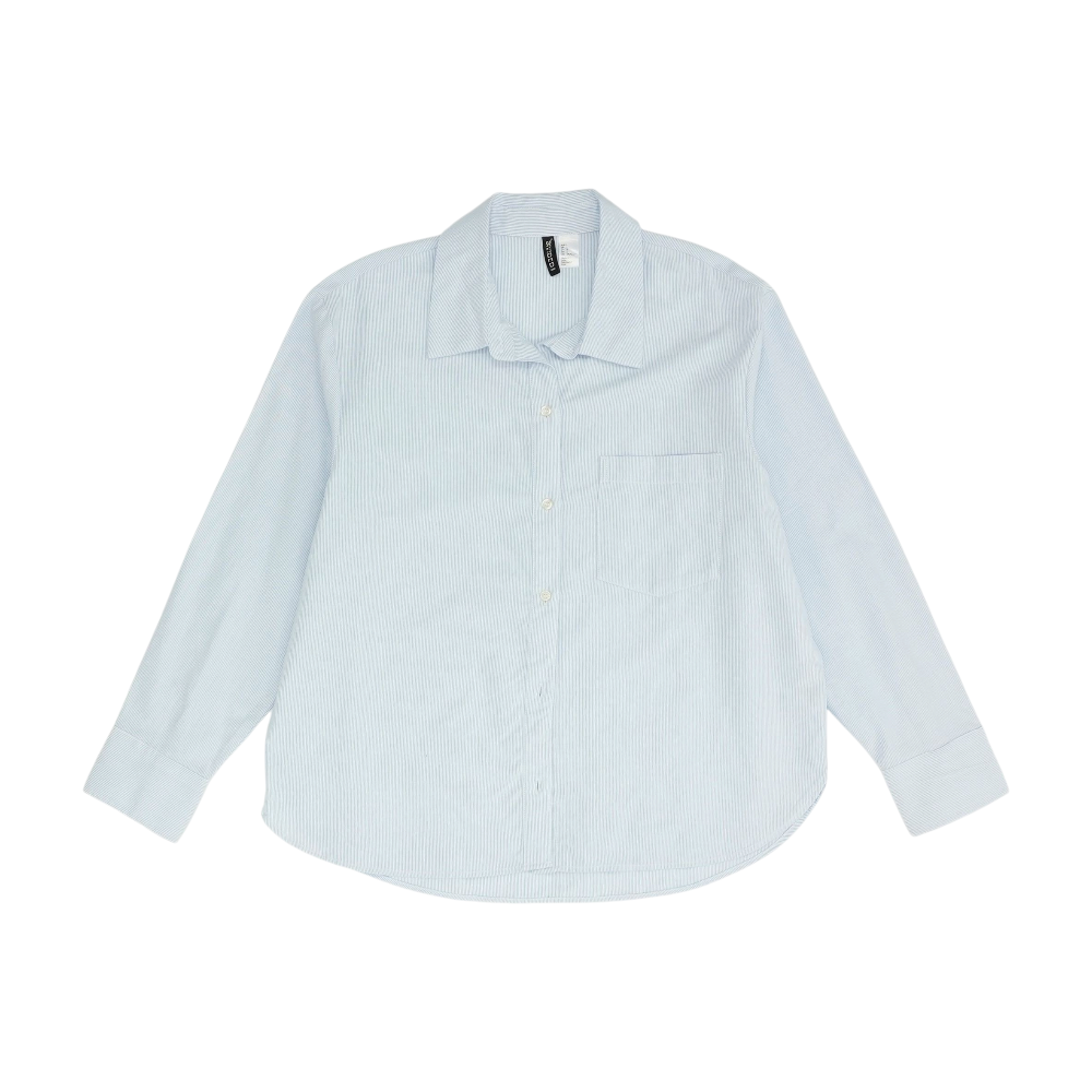 Blue Striped Button Down