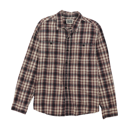 Multi Plaid Long Sleeve Button Down