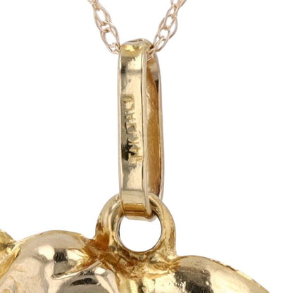 14K Yellow Gold Pendant Necklace