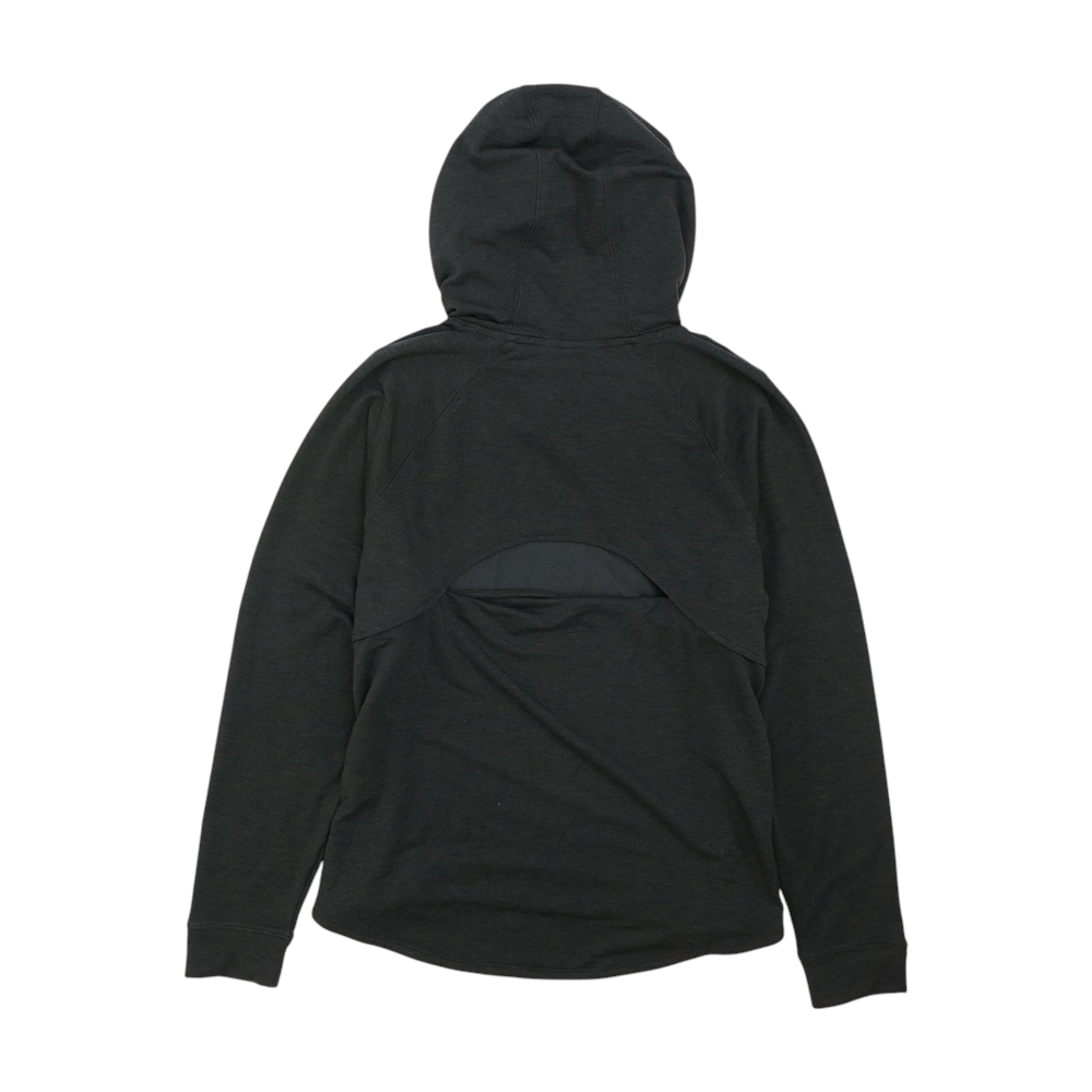 Charcoal Solid Hoodie Pullover