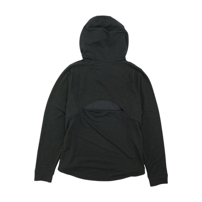 Charcoal Solid Hoodie Pullover