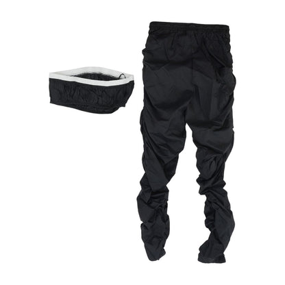 Black Cropped Blouse and Pant Set