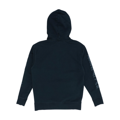 Black Solid Hoodie Pullover