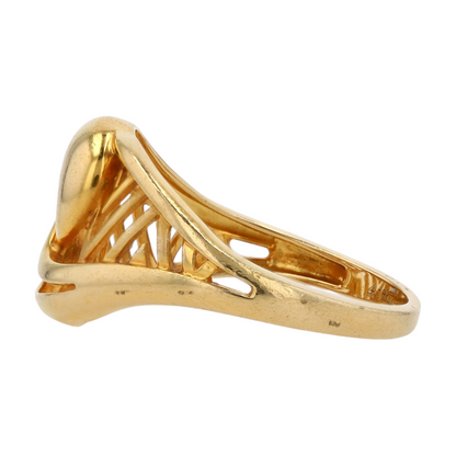 18K Yellow Gold Fashion Ring
