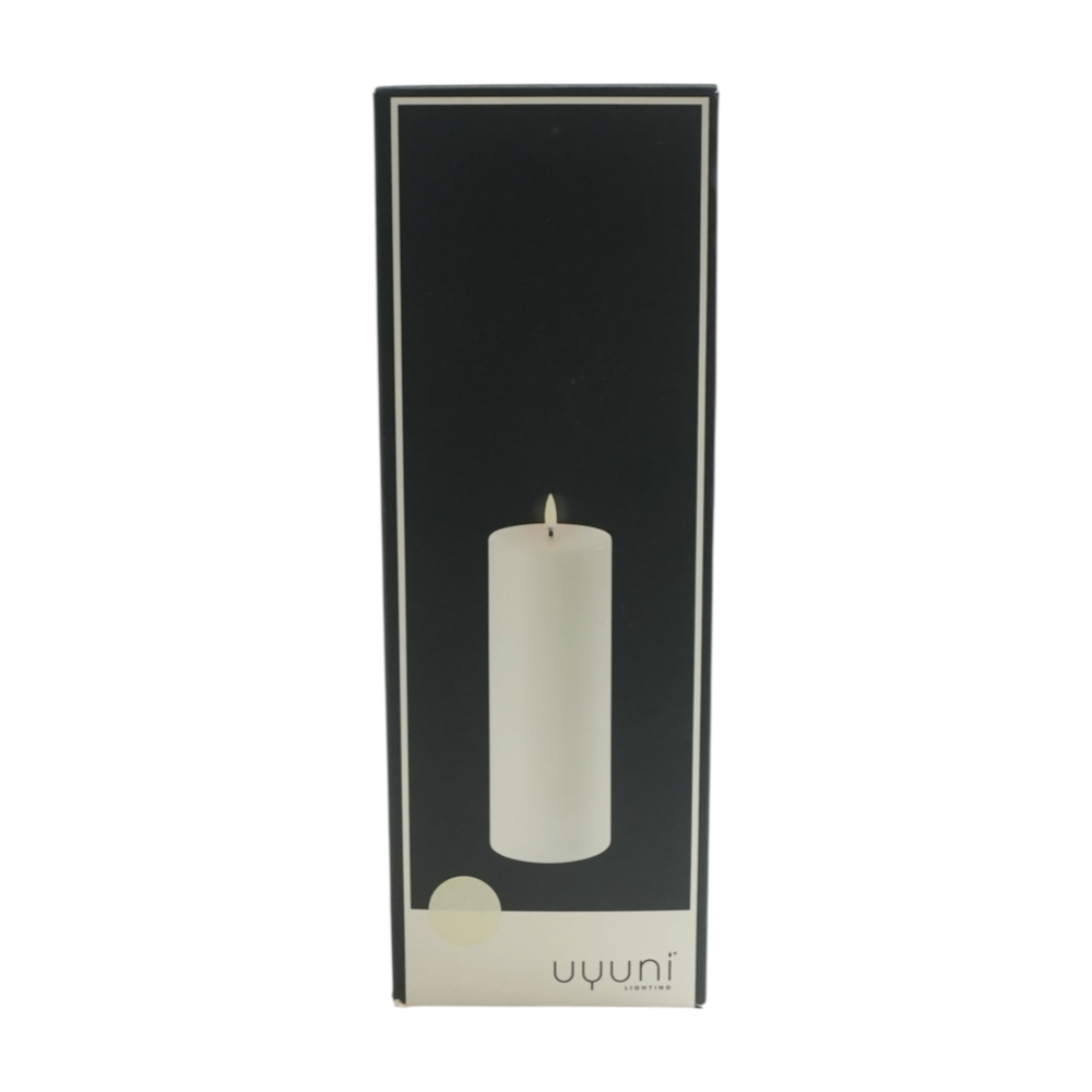 8" LED Wax Candle