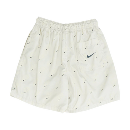 Beige Print Swim Bottom