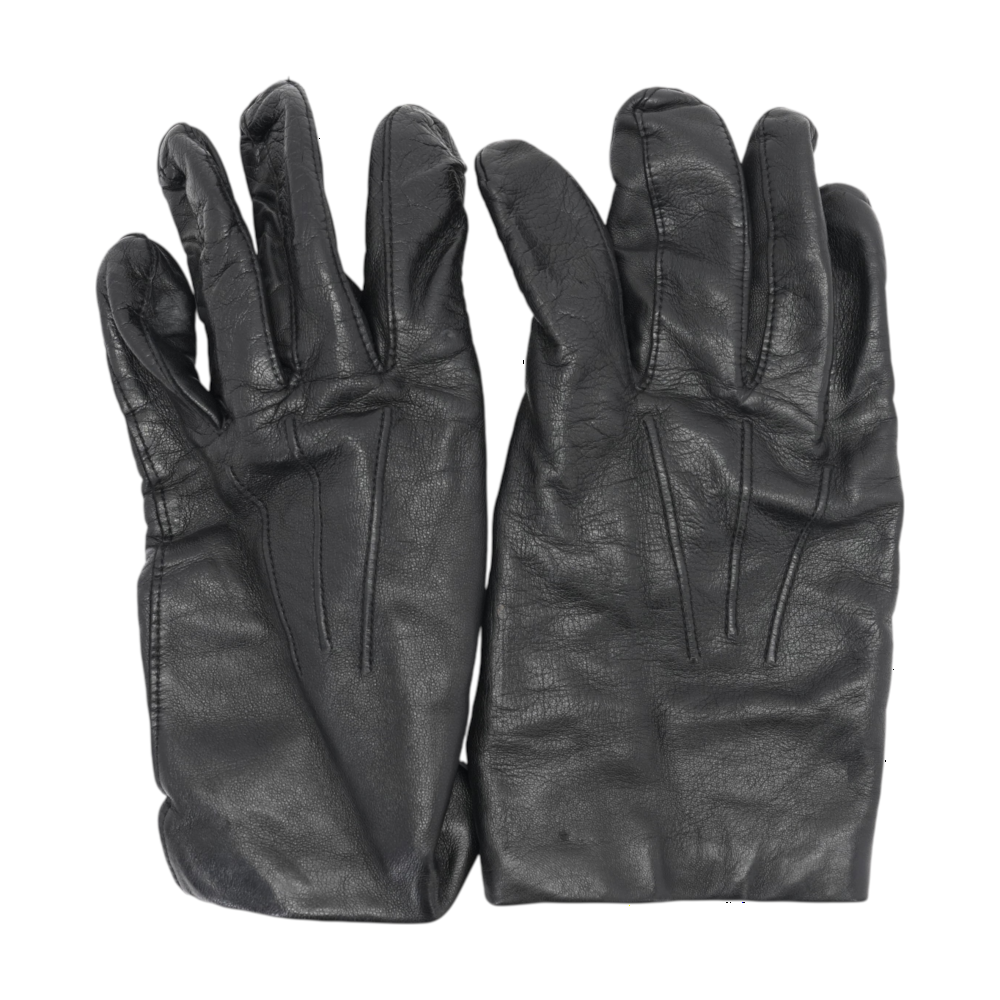 John W Nordstrom Black Leather Gloves – Image 1