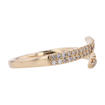 1/6 ctw 14K Yellow Gold Diamond Fashion Ring
