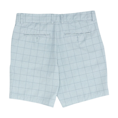 Gray Check Active Shorts
