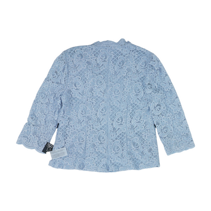 Blue Graphic Blouse