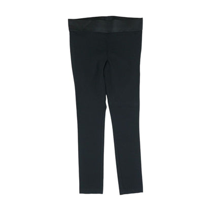 Black Solid Pants