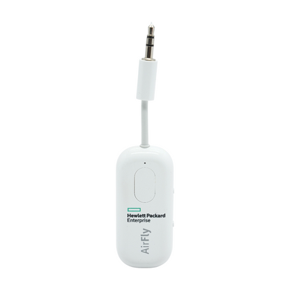 White AirFly Pro Customized Bluetooth Wireless Transmitter
