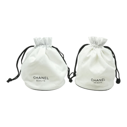 White 2PC Drawstring Dustbags