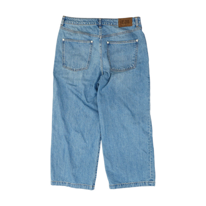Blue Wide Leg Jeans