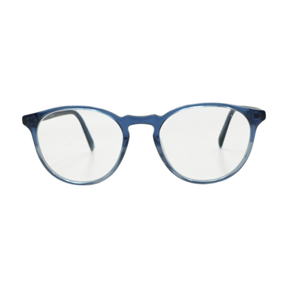 Blue Butler Round Prescription Eyewear