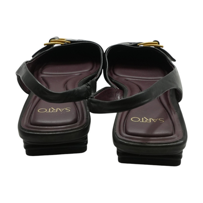 Black Slip-On Flats