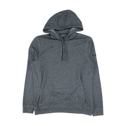 Gray Solid 1/4 Zip Pullover