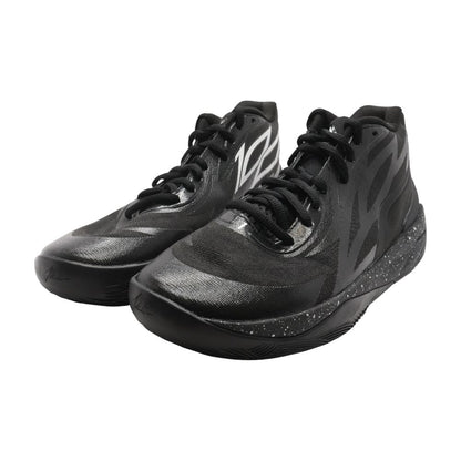 Melo Black High Top Athletic Shoes