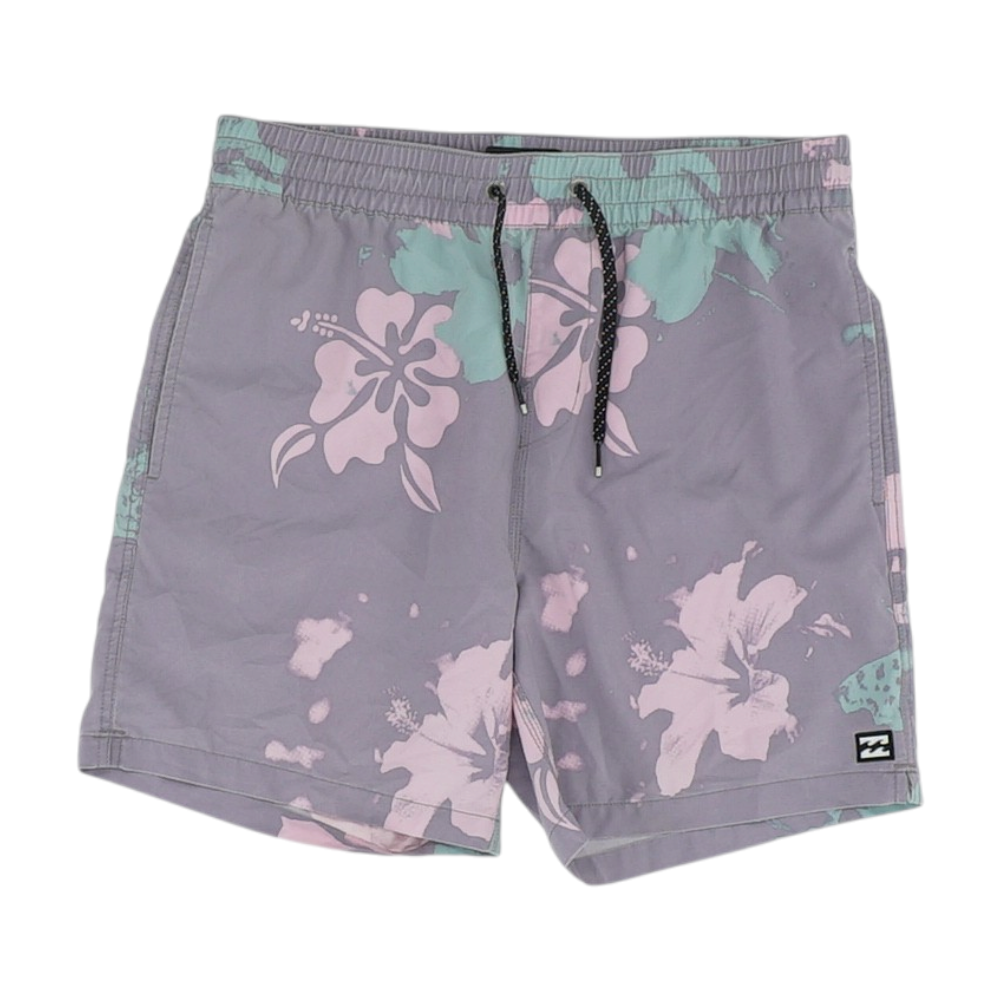Purple Floral Swim Bottom