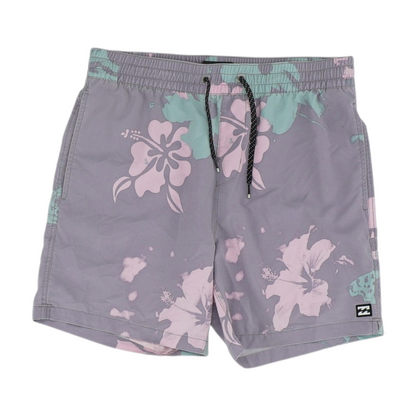 Purple Floral Swim Bottom