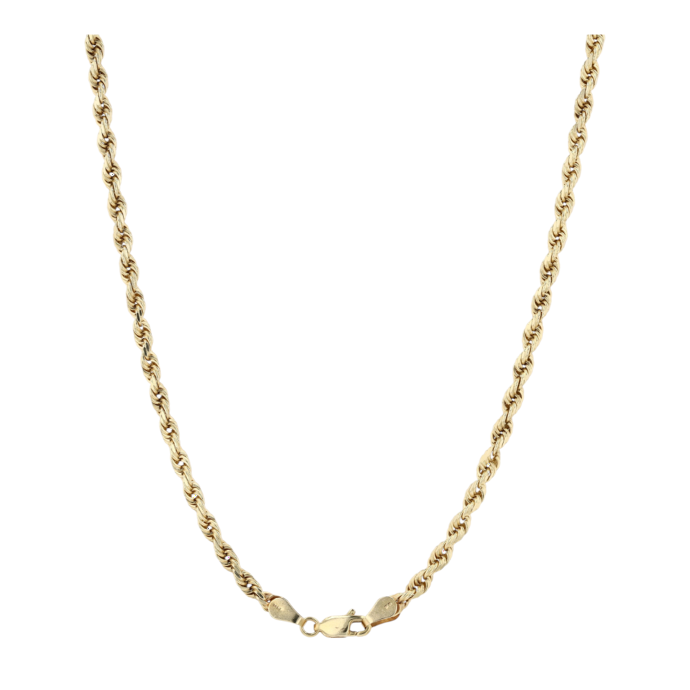 14K Yellow Gold Chain Necklace