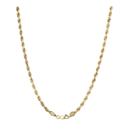 14K Yellow Gold Chain Necklace