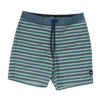 Green Striped Swim Bottom