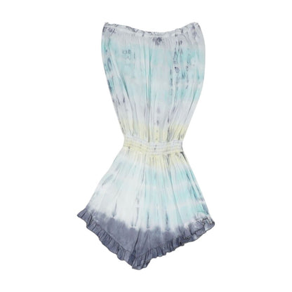 White Tie Dye Romper