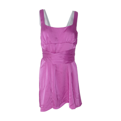 Magenta Mini Dress