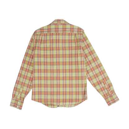 Multi Plaid Long Sleeve Button Down