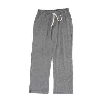 Black Houndstooth Pants