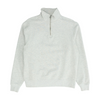 Gray Solid 1/4 Zip Pullover