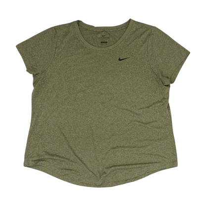 Green Solid Active T-Shirt