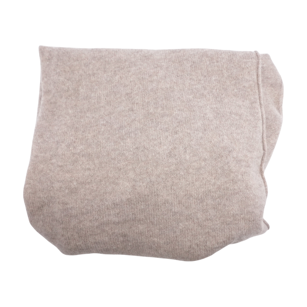 Beige 100% Cashmere Scarf